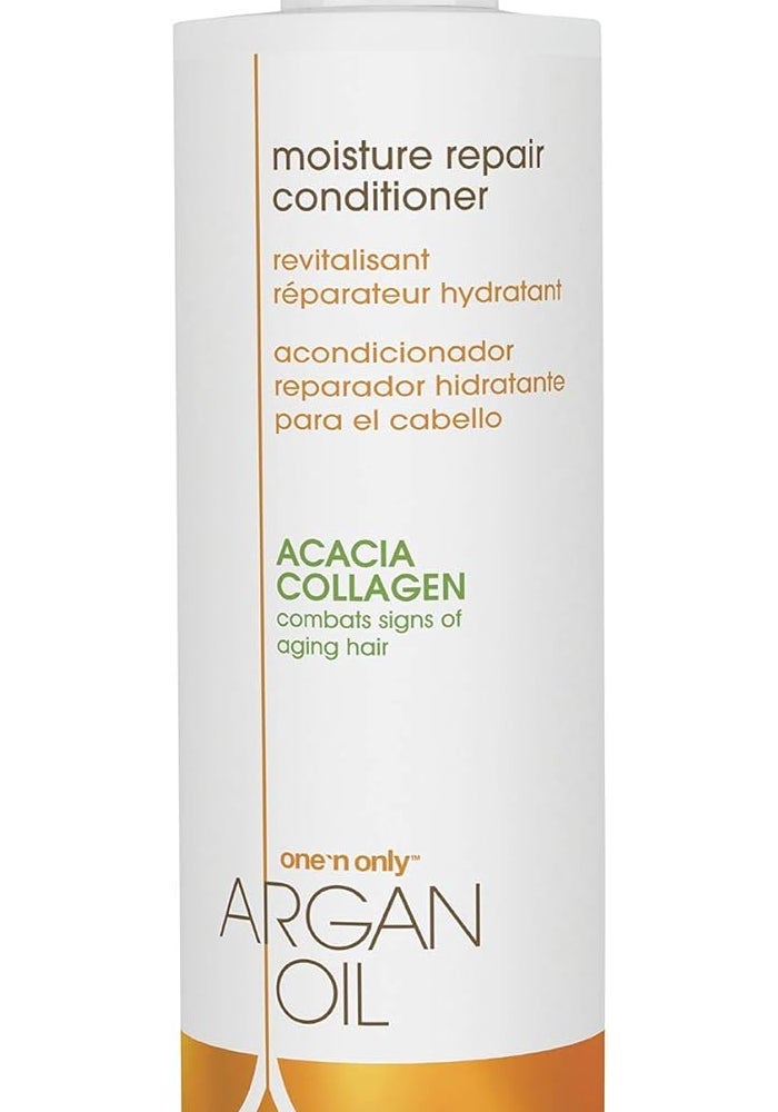 One N Only one 'n only Argan Oil Moisture Repair Conditioner with Acacia Collagen for Aging Hair - 12 oz - Image 1